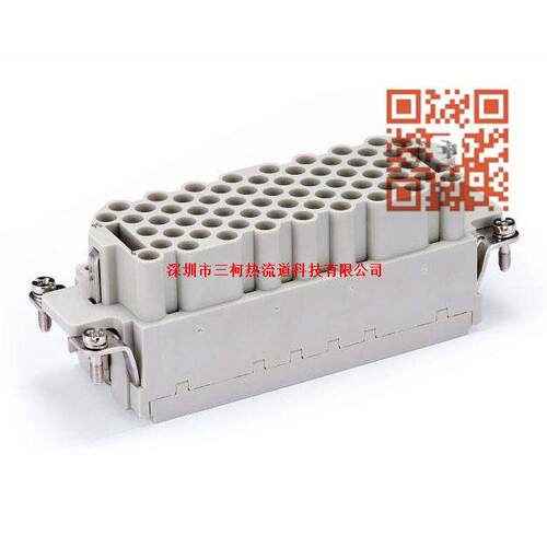 重载连接器 航空插头 WAIN唯恩 HEE-064-FC 64芯母芯 16A 64针
