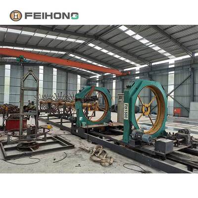 全自动钢筋笼数控滚焊机绕丝机 飞宏制造 厂家直销