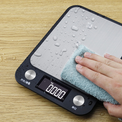 精准家用厨房秤电子秤5公斤食品称烘焙食物称商用小台秤防水克称