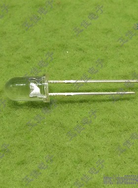 5mm LED 白发翠绿 翠绿超高亮发光二极 5毫米6000mcd(100个一包)