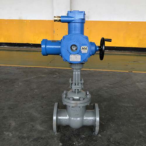 矿用开关爆型电动闸阀智能型MZ941H-16C-DN200防爆等级Exd IMB