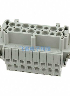09330162772 HARTING 16芯母头HAN 16EES-F 500V/16A 哈丁浩亭