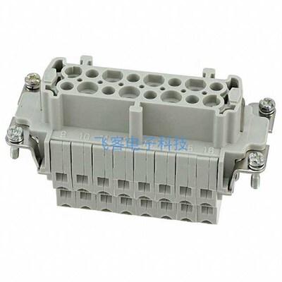 09330162772 HARTING 16芯母头HAN 16EES-F 500V/16A 哈丁浩亭