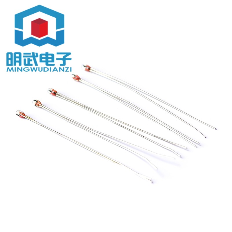 3D打印机 NTC热敏电阻 100K/100欧姆MK2a 1%高精度 单端玻封