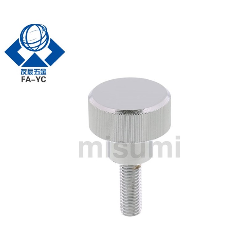 米思米加厚型压纹旋钮 NKBA3/4-6/10/16-5/6/7/8/9/11/12/17