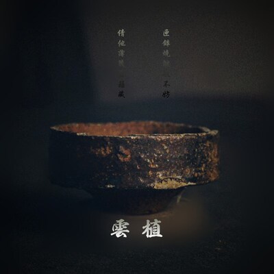宋代创意花器禅意复古透气渗水匣钵多肉植物紫砂花盆中国风粗陶