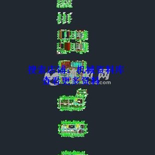 四层办公楼CAD图纸四层框架结构办公楼建筑设计参考资料【145】