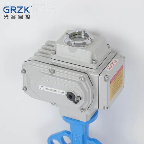 971F16C老款电动对D夹蝶-TBZ阀碳钢开关型软密封门阀水阀控制阀