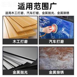 t台湾5寸气动打k磨机纸机干汽磨头车打FIL蜡抛光砂气磨机磨光机