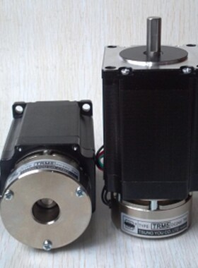 57BYGH18刹车电机 轴8mm 机身76mm 力矩2Nm 24V断电刹车 套装