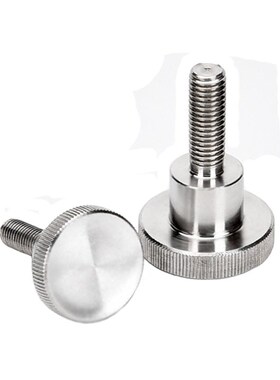 不锈钢圆形滚花手拧旋钮螺丝NKOSA3/4/5/6/8/10-6/10/16/20/25/30