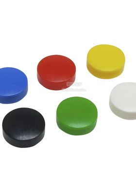 A25按键帽 圆形帽 轻触开关帽 按钮B3F-4055 配12*12*7.3mm 小型