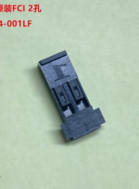 AMPHENOL ICC67954-001LF 2孔黑色公头 可直接下单 全新原装正品