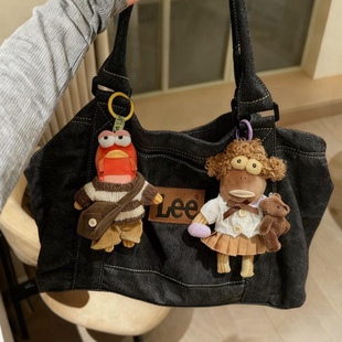 泡泡玛特比奇堡的居民娃衣打工鱼酷酷鱼呆呆鱼衣服包包配饰着替冬