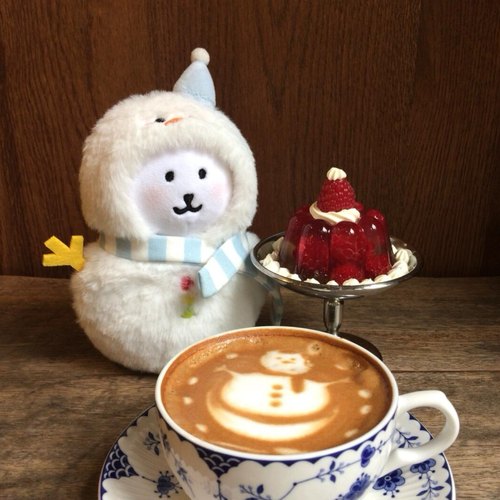 自嘲熊圣诞娃衣13cm棉花娃娃衣服10厘米雪人服装努努冬日chiikawa