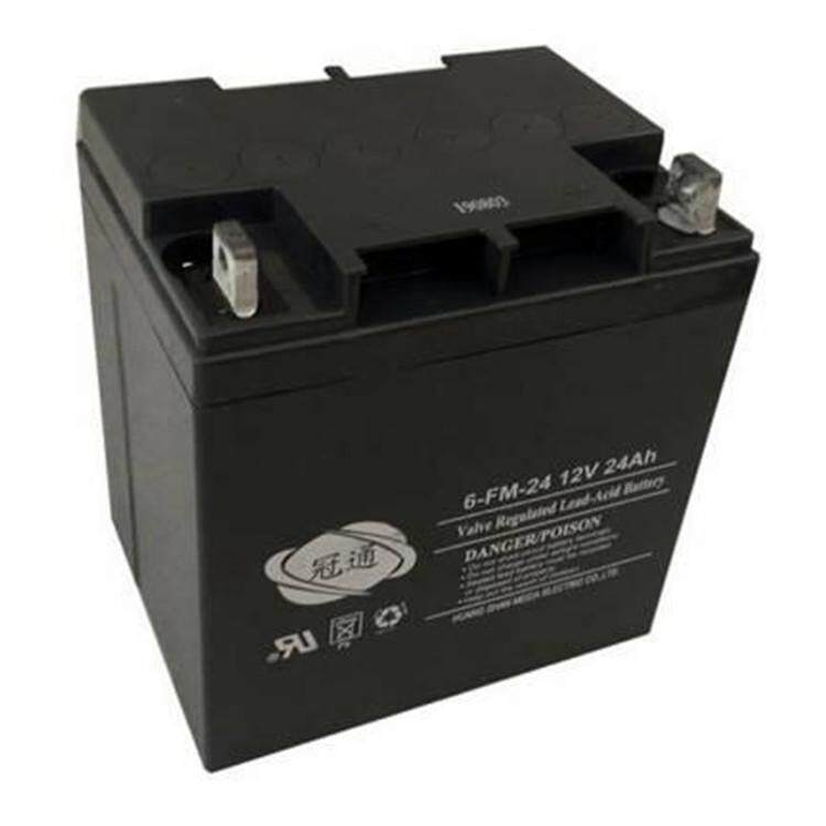 冠通蓄电池6-FM-10012V100AH直流屏UPS电源EPS太阳能机房供