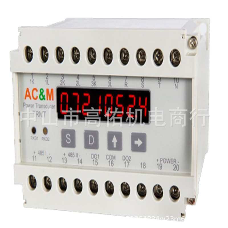 臺灣 AC&M 順一電錶 DMA MMA 電流表 DMV MMV 電壓表 轉換器 MMS