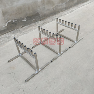 弯沉仪支架不锈钢架子触探仪支架放置支架安放可折叠贝克曼梁架子