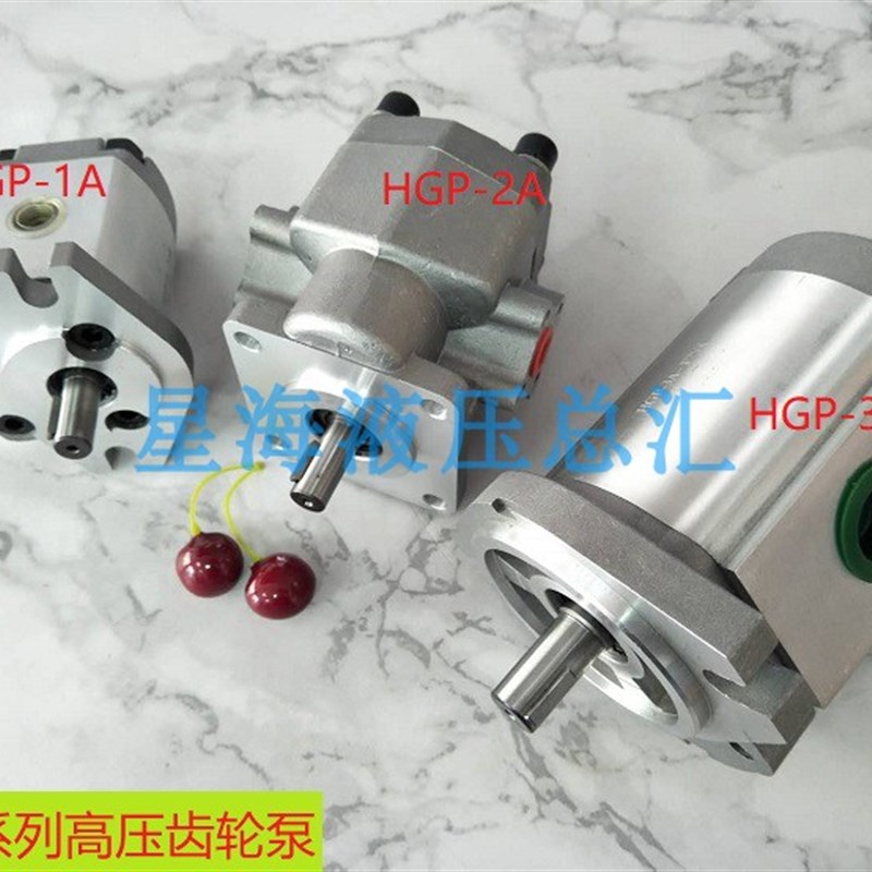 齿轮泵 HGP-1A-F6R HGP-2A-F8R F4R F11R液压泵 GPY-12