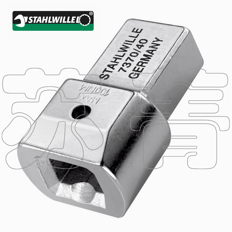 德国原装进口达威力STAHLWILLE缩径插套转接头 7370/40