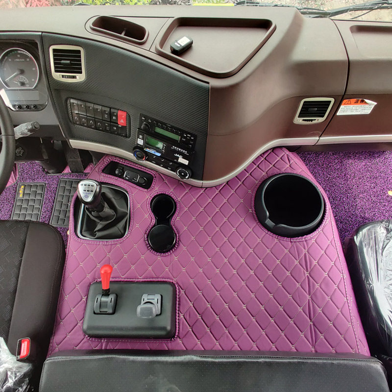 江淮格尔发k5w全包围脚垫格尔发a5w k3l地垫帅铃q9骏铃v8货车脚垫