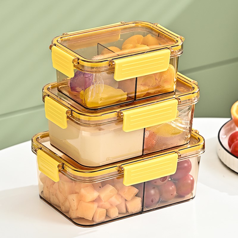 保鲜盒自带冰盒移动小冰箱保冷盒食品级便携外出冰格冷藏盒密封盒