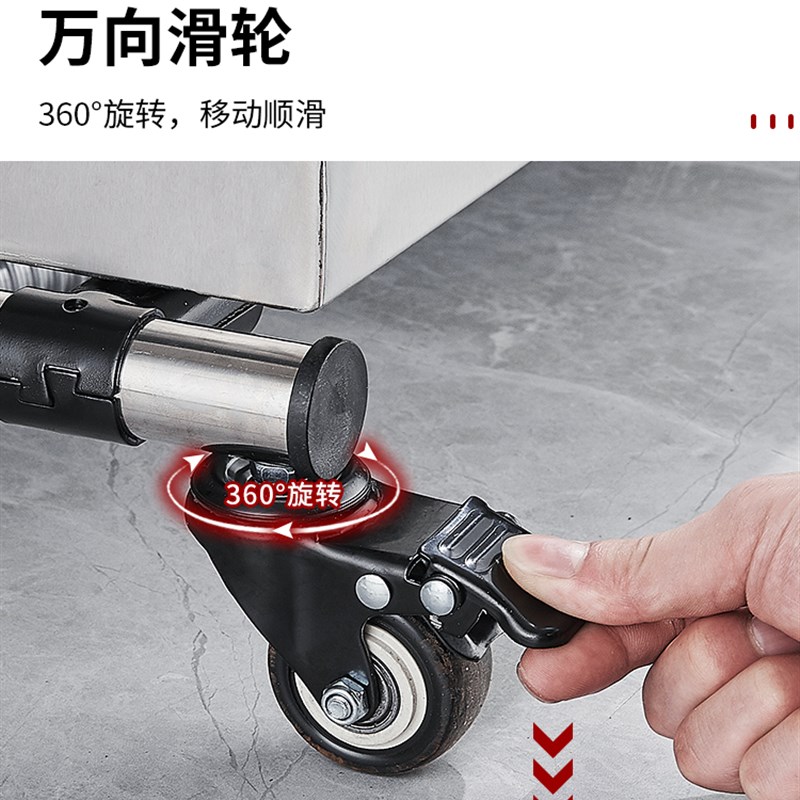 架可拖布落地不锈钢架子工具置物架清洁拖把商用移动扫把放挂墩布