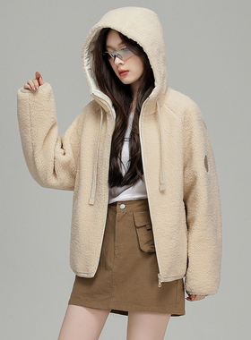 【露露酱NN~】羽绒服仿羊羔绒双面穿情侣外套56620/086