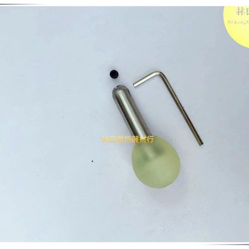 首饰万能微镶刀柄 黄色伸缩刀柄 微镶铲刀吸珠针两用手柄镶嵌工具