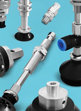 带螺纹杆真空吸盘 SZU10CS 13WS 16N-EI10 20 30 40 50A4 A6-M10