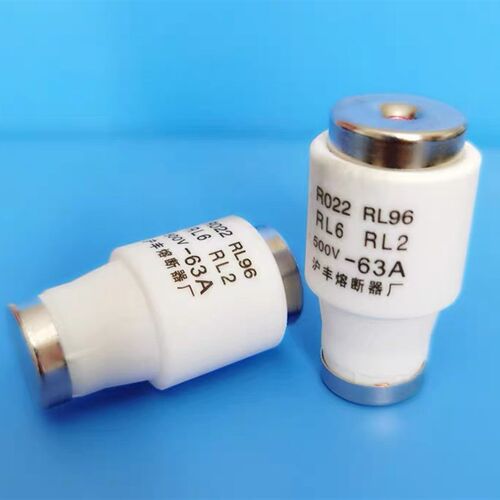 R022螺旋式陶瓷保险丝熔断器熔芯RO22 RL96 RL6RL2 40A50A63A沪丰