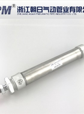 TPM朝日气缸不锈钢迷你缸16缸径 TMA16X25/50/75/100/125/150/200