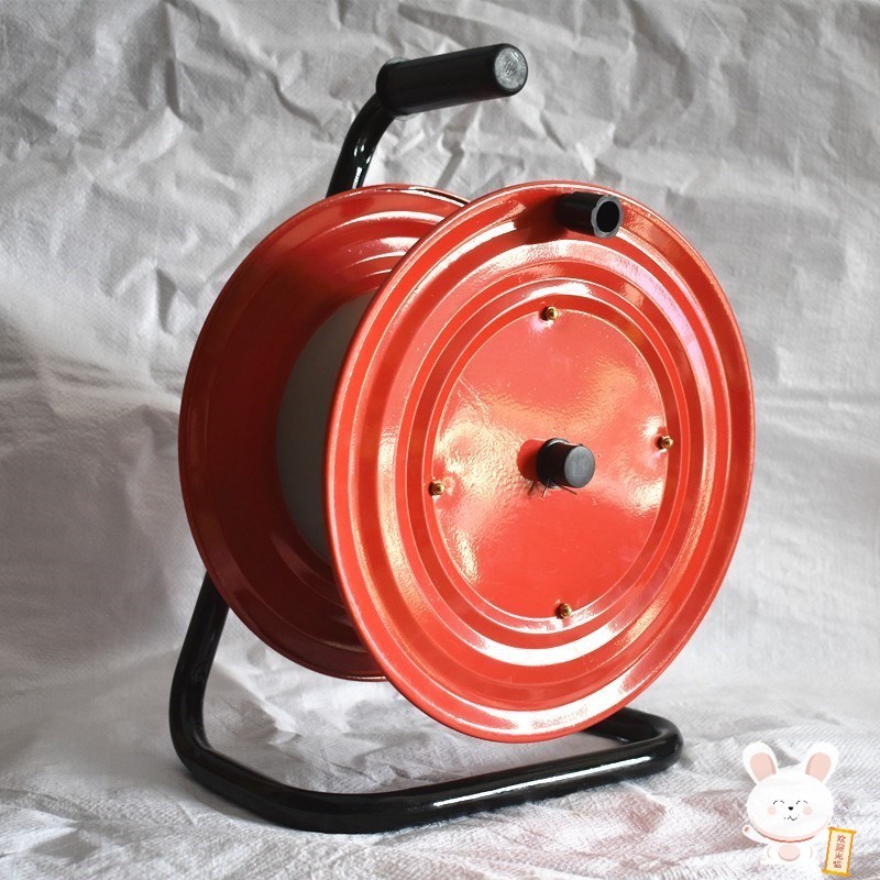卷线器 绕绳盘 手摇线滚子绕线盘空盘移动电缆盘卷线器收线拖线?