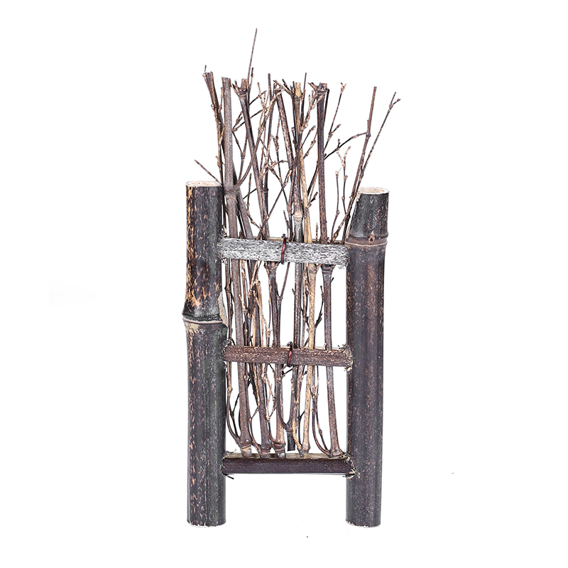 日料刺身摆盘装饰竹篱笆竹排日式烤肉菜品点缀海鲜姿造拼盘小摆件