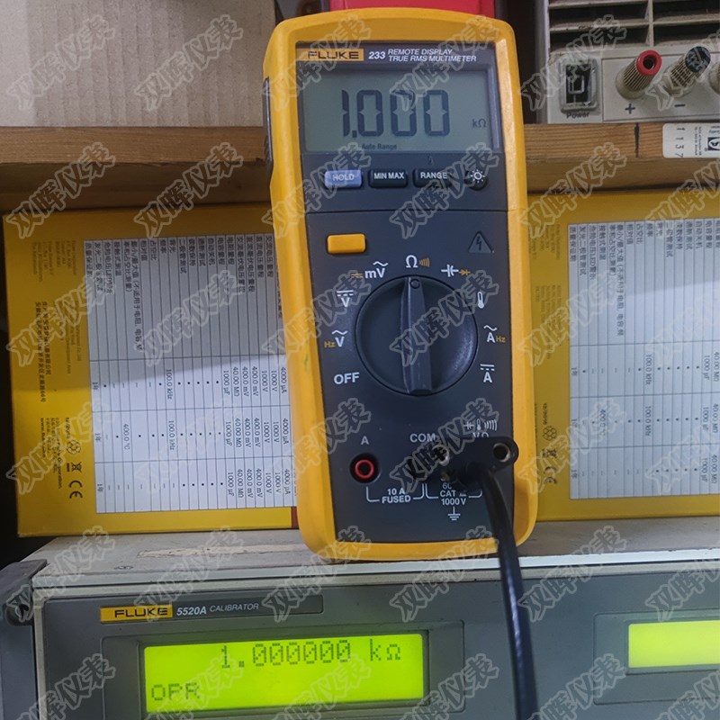 专业维修校准FLUKE233万用表不开机不显示测量不准等故障