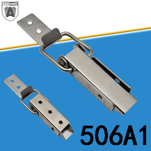 不锈钢锁扣长形搭扣 木箱工具箱扣五金锁扣搭扣锁506A1不锈钢锁具
