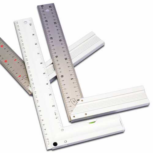 上匠钢角尺子 五金测量工具木工直角尺90度角尺 木工尺300mm500mm