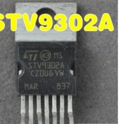 全新原装   STV9302A  【 认准尾数A 】 场扫描集成