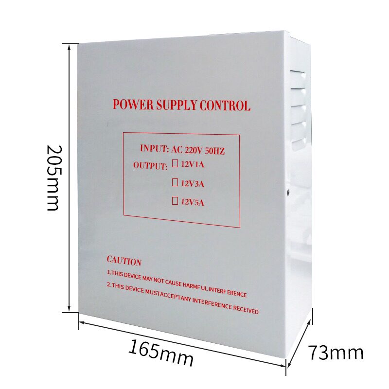 门禁专用电源箱12V5A门禁USP控制器12V3A楼宇后备蓄电池盒变压器
