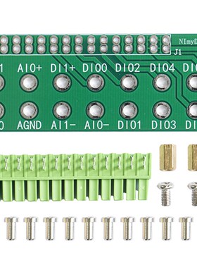 NI myDAQ数据采集器转接板套件15EDGA-3.81-20P焊接插座JS-56-333