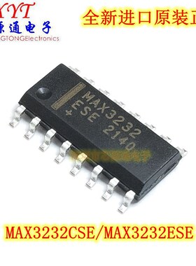MAX3232CSE 全新进口 MAX3232ESE 贴片SOP-16 RS-232收发器芯片