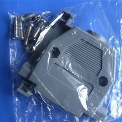 电脑插头配件 两排25针外壳 DB25外壳 塑料外壳