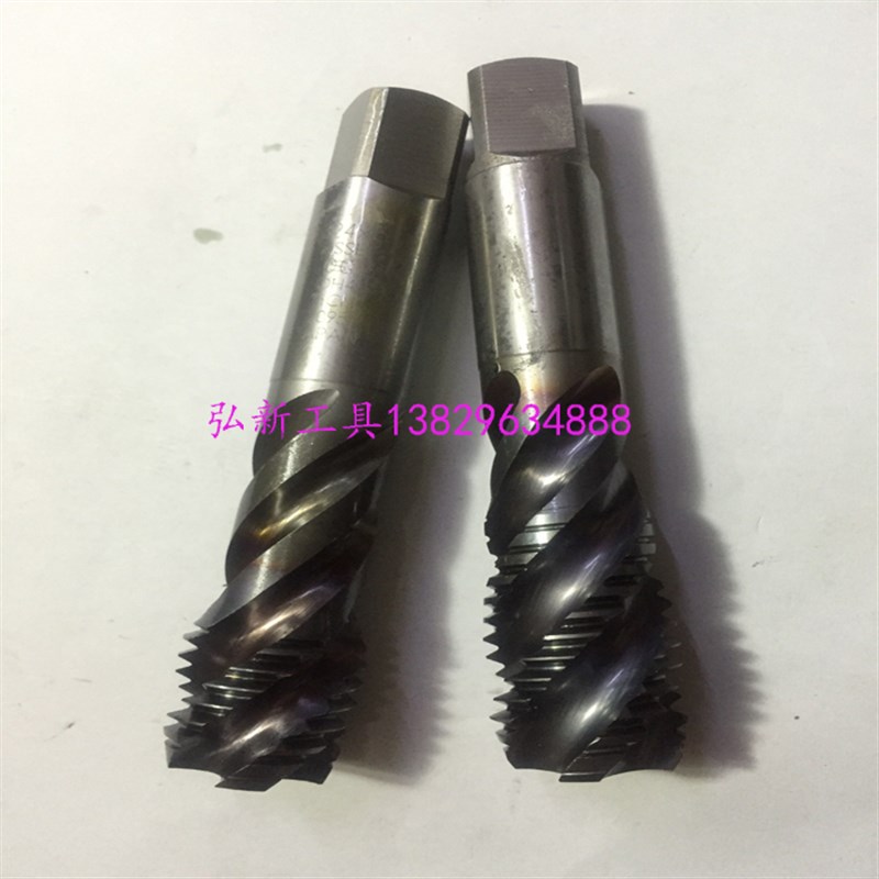 M24进口二手螺旋丝攻镀钴强力型盲孔丝攻标准牙通用含钴高速钢H4