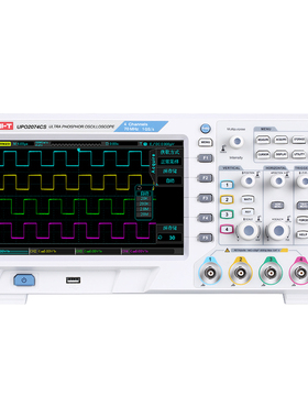 优利德UPO2072CS/UPO2074CS四通道数字存储荧光示波器 70MHZ带宽