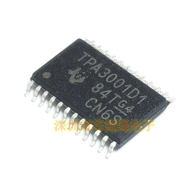 全新进口原装 TPA3001D1 TPA3001D1PWPR 贴片 线性-音頻放大器