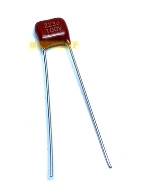 CBB电容器 100V 223J 22nf 0.022UF 223J100V 脚距5MM 质量保证