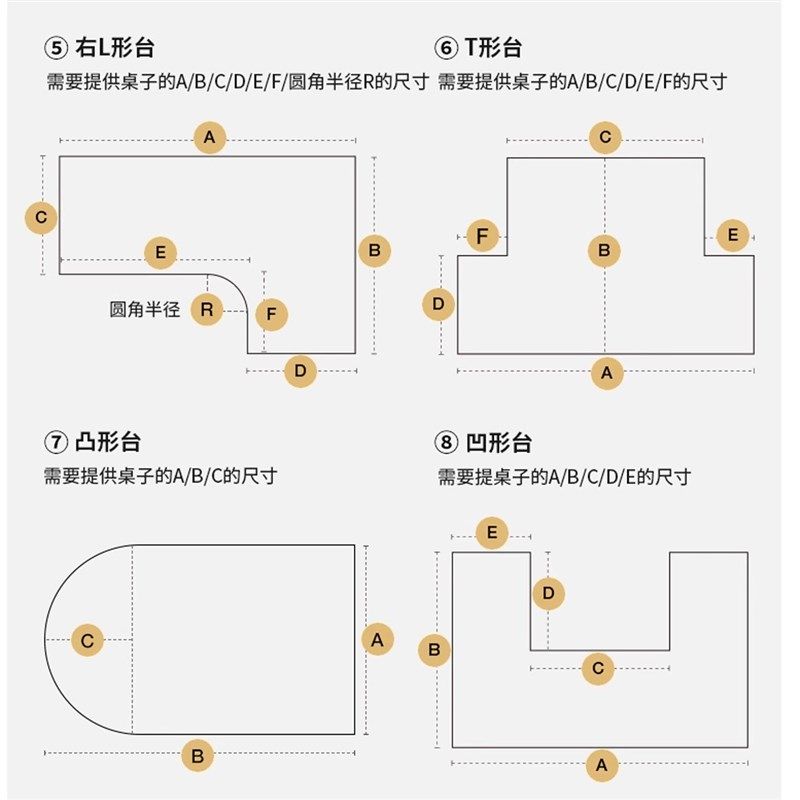 半圆弧形岛台椭圆餐桌垫pvc透明软玻璃桌布防水防油免洗防烫垫子,居家布艺,桌布,淘宝优惠券,粉丝福利购,淘宝优惠卷
