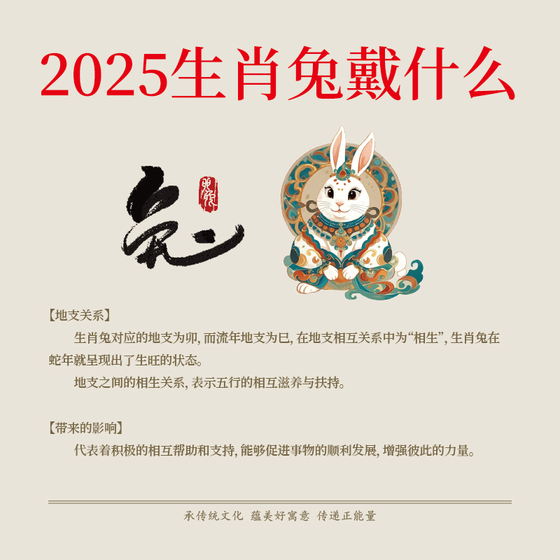 结绳记2025蛇年生肖兔红绳流年吉瑞本命手绳十二生肖编织手链礼物
