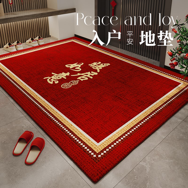 地垫入户门垫2025新款进门高级感耐脏防滑门口地垫家用玄关脚垫子