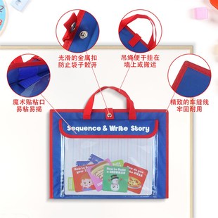 现货直供顺序卡片 顺序故事干擦纸早期排序技能 顺序图卡句子构建